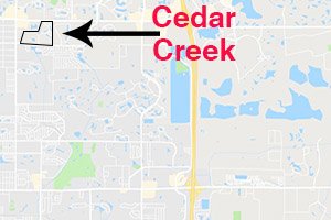 Cedar Creek Homes for Sale